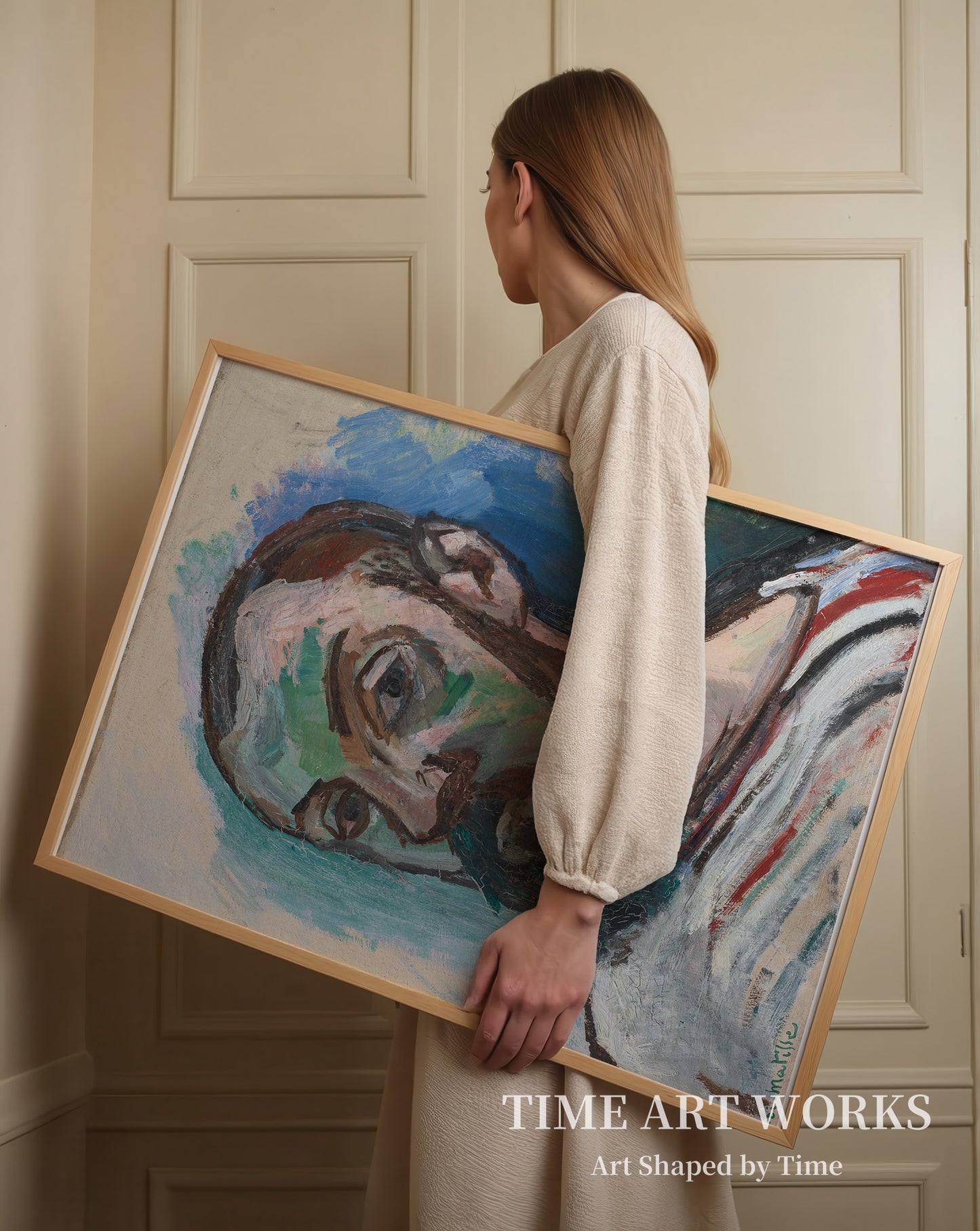 自画像（Selvportræt）— マティス、アンリ（Matisse, Henri）