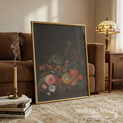 花と果物（Blomster og frugt）— ホーム、ヤン・ダヴィッツゾーン。（Heem, Jan Davidsz. de）