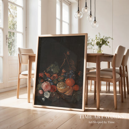 花と果物（Blomster og frugt）— ホーム、ヤン・ダヴィッツゾーン。（Heem, Jan Davidsz. de）