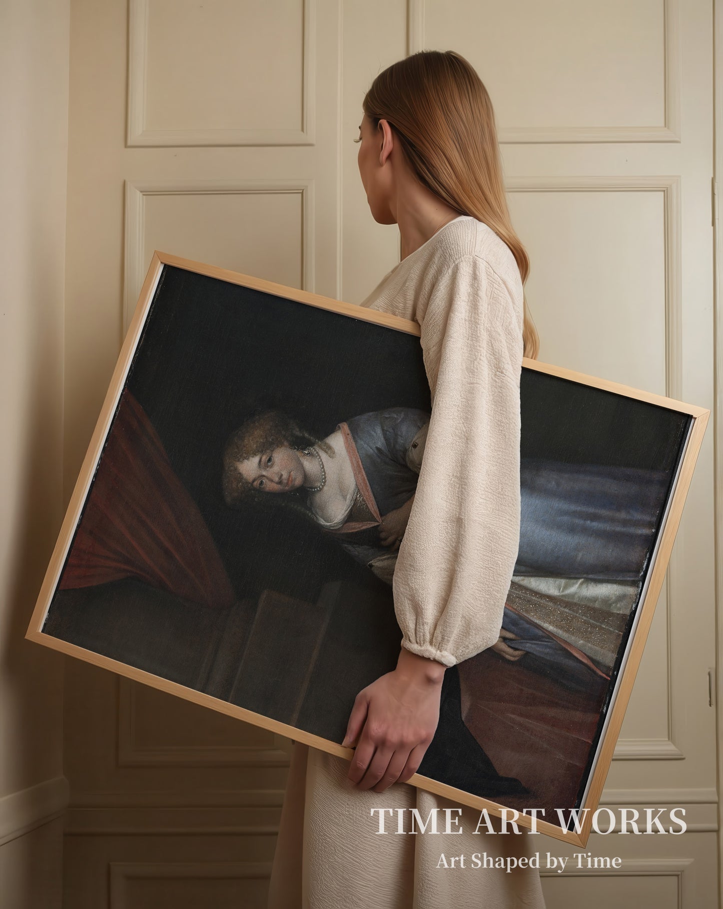 女性の肖像（Dameportræt）— ボルヒ、ジェラルド・テル（Borch, Gerard ter）