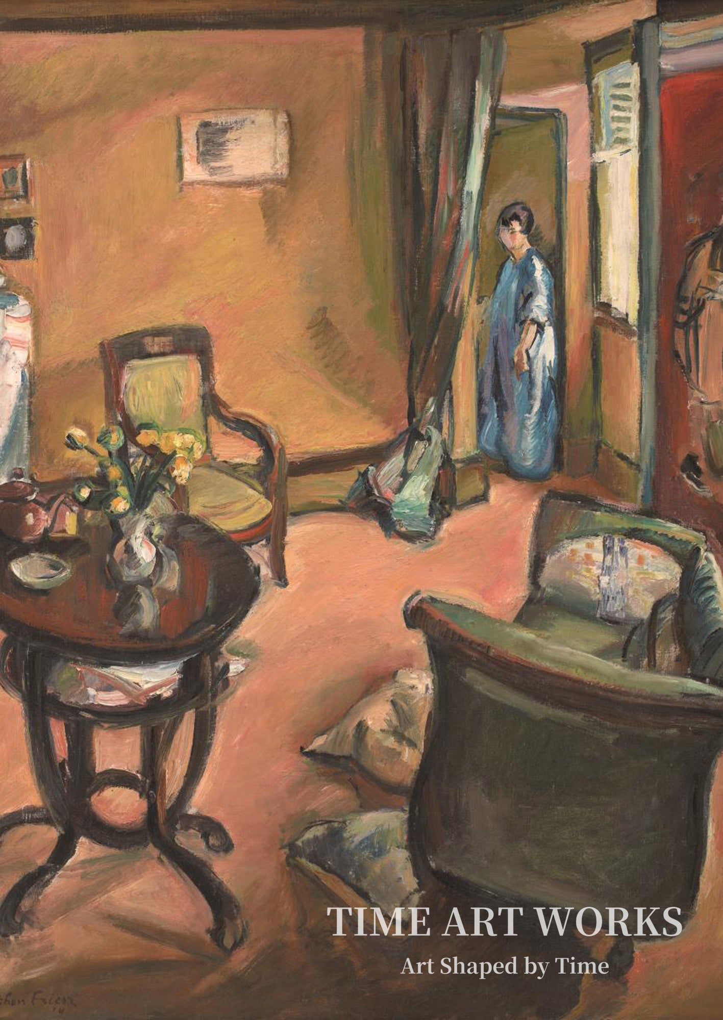 インテリア（Intérieur）— フリーズ、エミール・オトン（Friesz, Emile Othon）