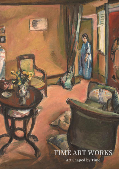 インテリア（Intérieur）— フリーズ、エミール・オトン（Friesz, Emile Othon）