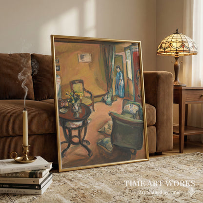 インテリア（Intérieur）— フリーズ、エミール・オトン（Friesz, Emile Othon）