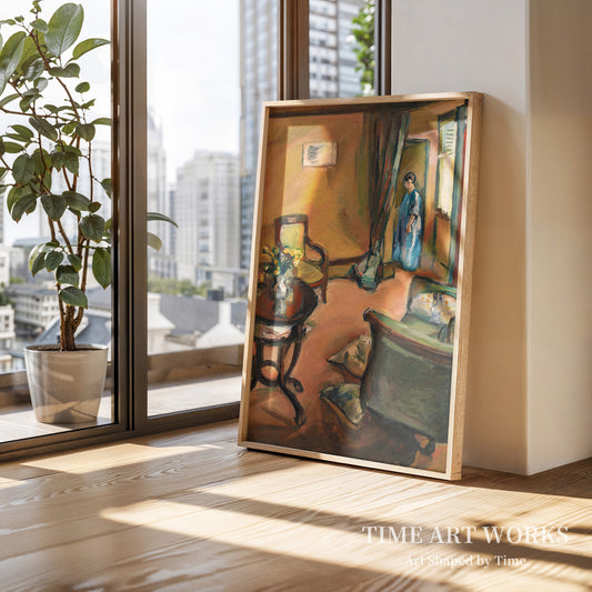 インテリア（Intérieur）— フリーズ、エミール・オトン（Friesz, Emile Othon）
