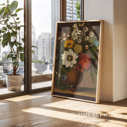 花瓶に生けられた花（Vase med blomster）— ベーレンス、マグダレーネ・マルグレーテ（Bärens, Magdalene Margrethe）