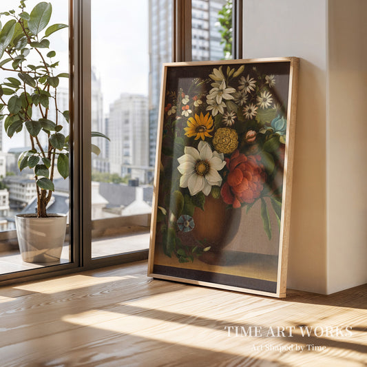 花瓶に生けられた花（Vase med blomster）— ベーレンス、マグダレーネ・マルグレーテ（Bärens, Magdalene Margrethe）