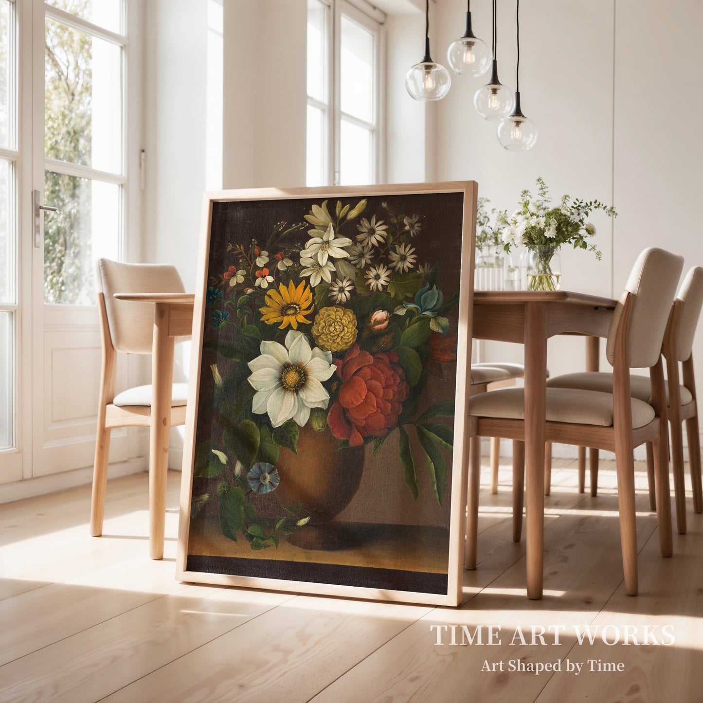 花瓶に生けられた花（Vase med blomster）— ベーレンス、マグダレーネ・マルグレーテ（Bärens, Magdalene Margrethe）