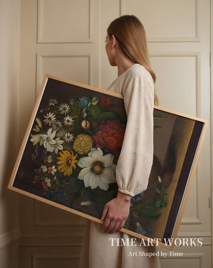 花瓶に生けられた花（Vase med blomster）— ベーレンス、マグダレーネ・マルグレーテ（Bärens, Magdalene Margrethe）