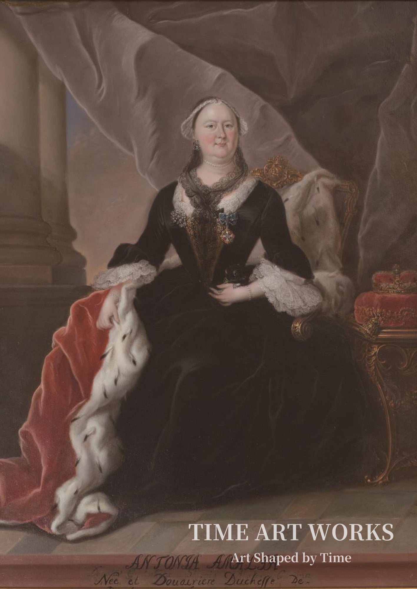 アントニア・アマリア公妃（Antonia Amalia. Hertuginde af Braunschweig og Lüneburg, født 22. april 1696）— 未知（Ubekendt）