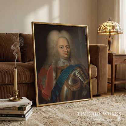 カール王子の肖像（Prins Carl. Frederik IV's broder）— 未知（Ubekendt）