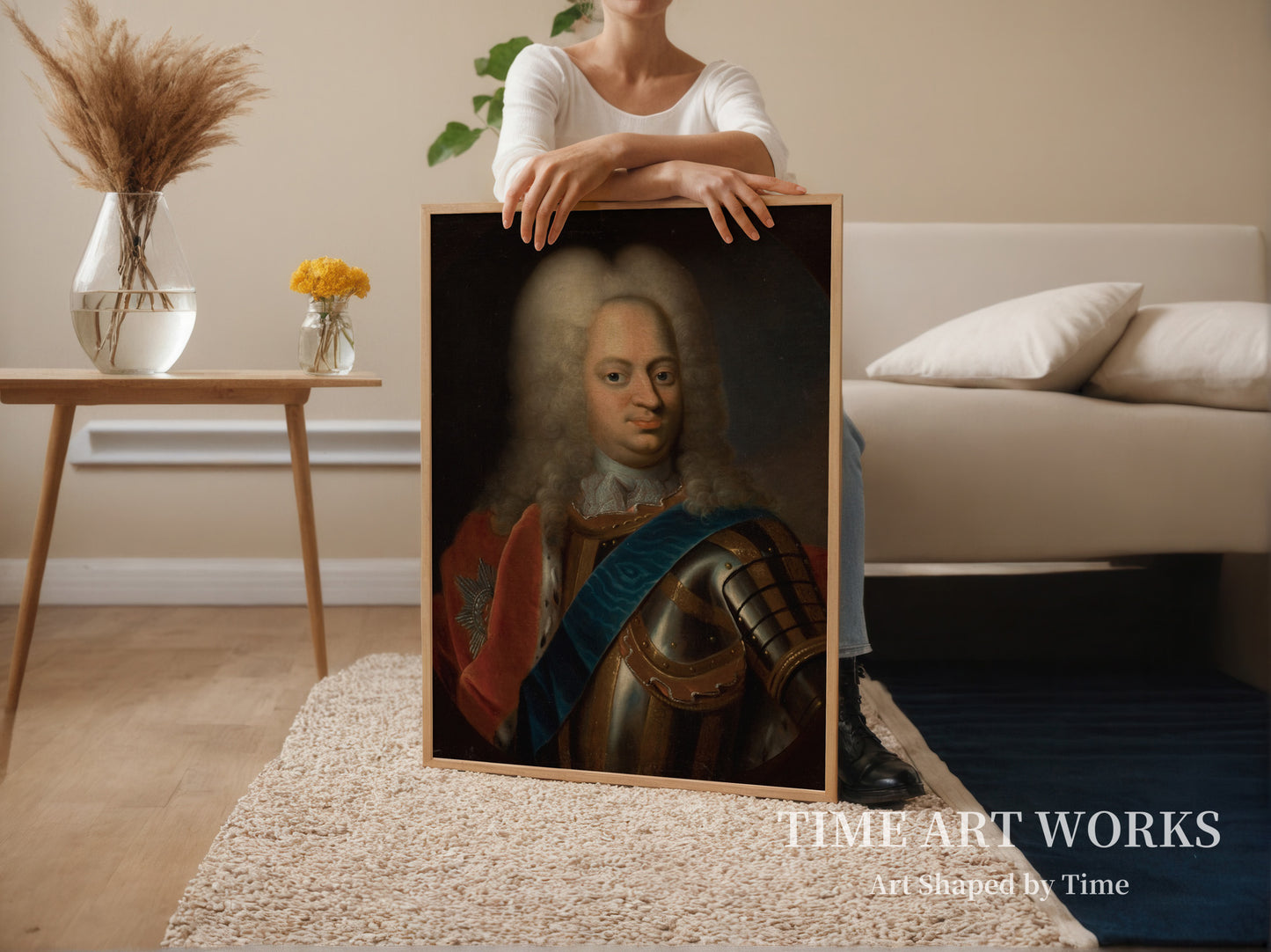 カール王子の肖像（Prins Carl. Frederik IV's broder）— 未知（Ubekendt）
