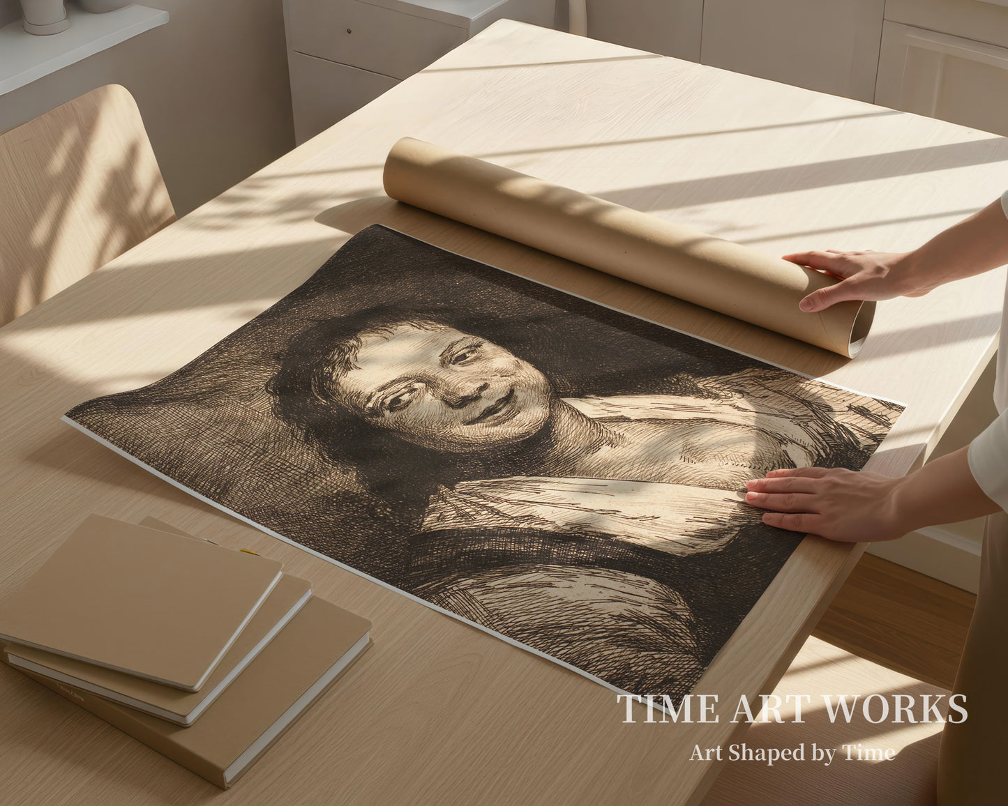 笑う少女（フランス・ハルス作）（Leende pige, efter Frans Hals）— シュワルツ、フランス（Schwartz, Frans）