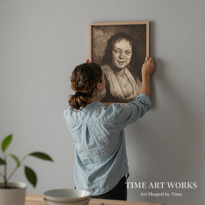 笑う少女（フランス・ハルス作）（Leende pige, efter Frans Hals）— シュワルツ、フランス（Schwartz, Frans）
