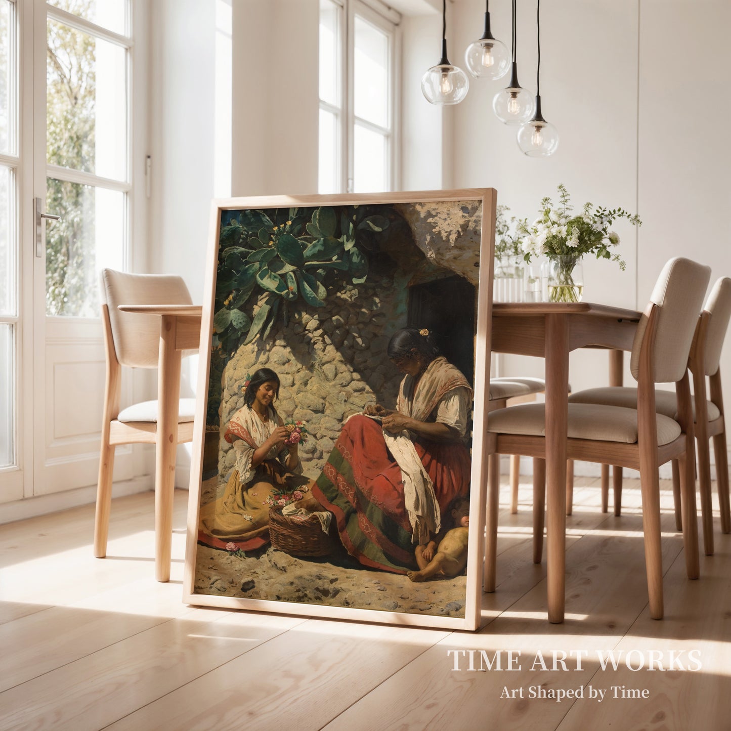 2人のジプシー女性（To sigøjnerkvinder uden for deres bolig）— クロイヤー、PS（Krøyer, P.S.）