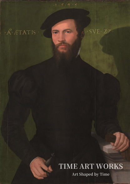 27歳の男性の肖像（Portræt af en 27-årig mand）— 1540年代の巨匠（Mesteren fra 1540'erne）