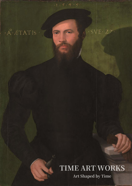 27歳の男性の肖像（Portræt af en 27-årig mand）— 1540年代の巨匠（Mesteren fra 1540'erne）