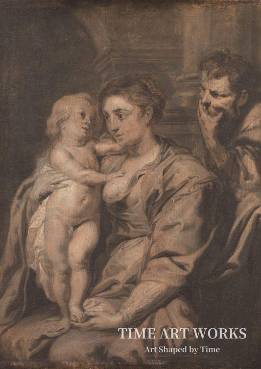 聖家族（Den hellige Familie）— ルーベンス、ピーテル・パウル（Rubens, Peter Paul）