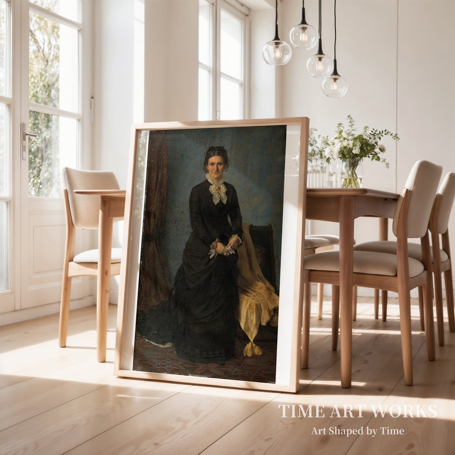 メルダール夫人の肖像（Kammerherreinde Caroline Amalie Meldahl, f. Ræder）— ロエド、ヨルゲン（Roed, Jørgen）
