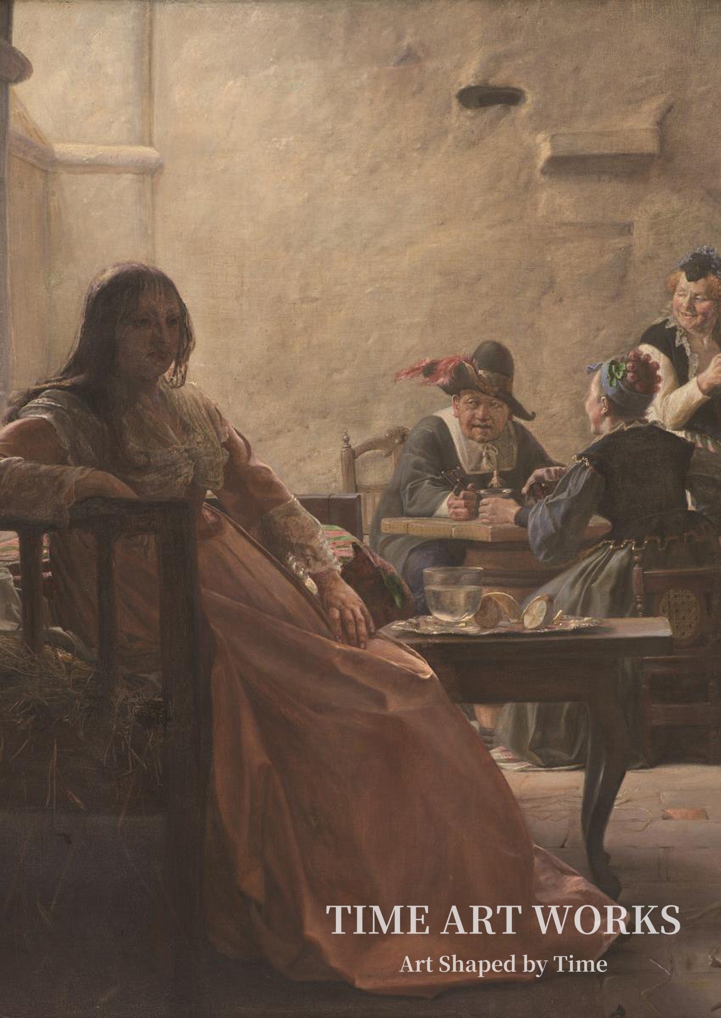 牢獄のレオノーラ・クリスティーナ（Leonora Christina i fængslet）— ザールトマン、クリスティアン（Zahrtmann, Kristian）