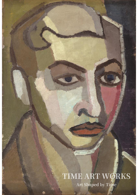 画家の弟オットー（通称マッズ）の肖像画（Portræt af kunstnerens bror Otto, kaldet Mads）— モーテンセン、リチャード（Mortensen, Richard）
