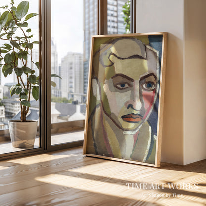 画家の弟オットー（通称マッズ）の肖像画（Portræt af kunstnerens bror Otto, kaldet Mads）— モーテンセン、リチャード（Mortensen, Richard）