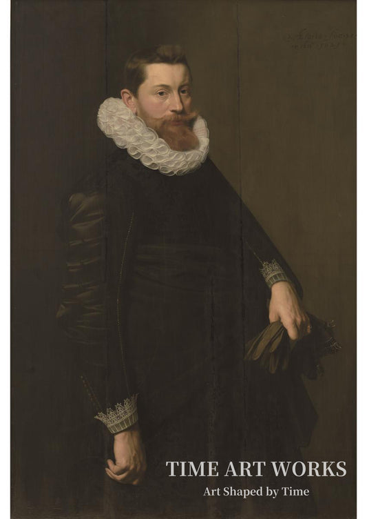 男性の肖像（Herreportræt）— ミエレフェルト、ミヒール・ヤンスゾーン。（Mierevelt, Michiel Jansz. van）