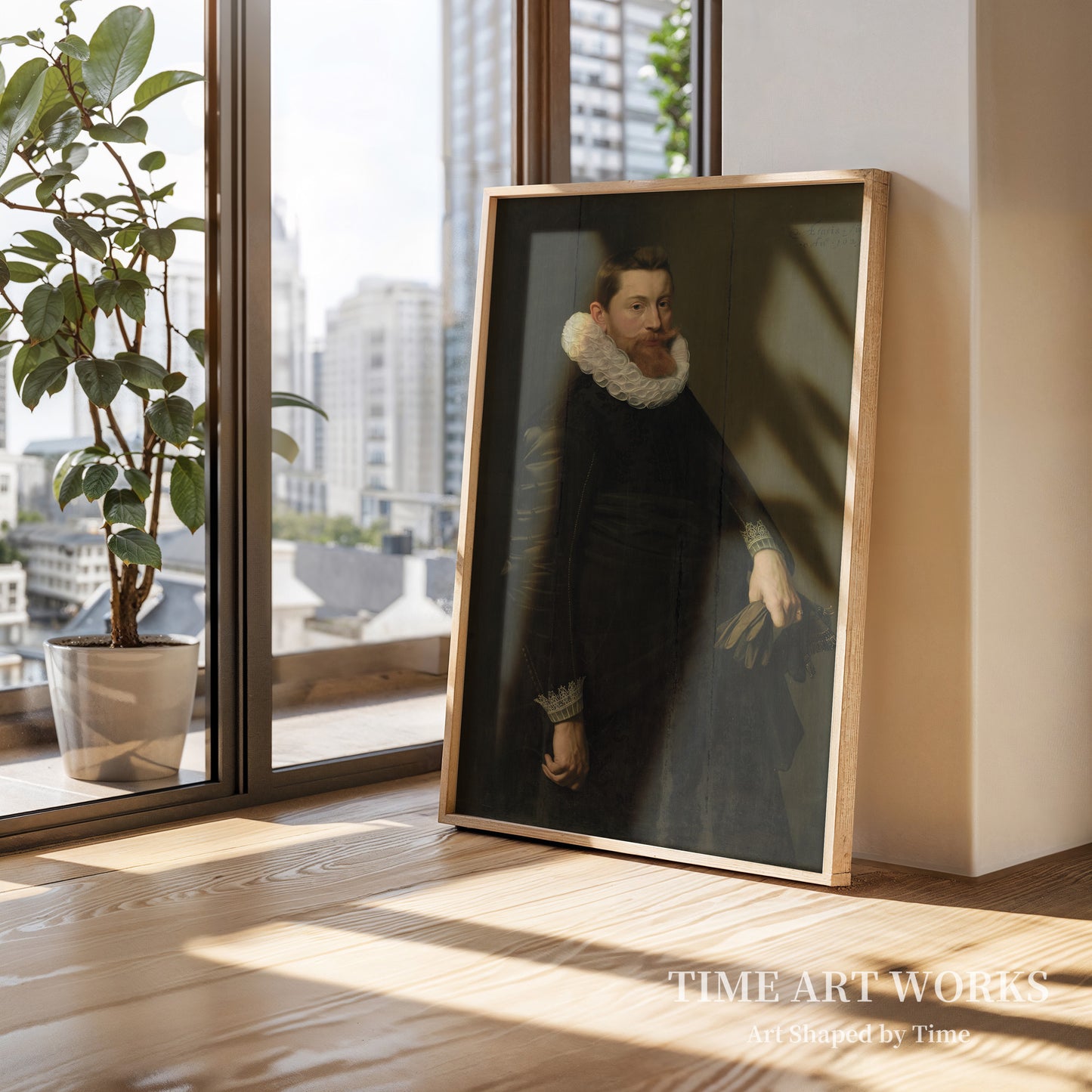 男性の肖像（Herreportræt）— ミエレフェルト、ミヒール・ヤンスゾーン。（Mierevelt, Michiel Jansz. van）