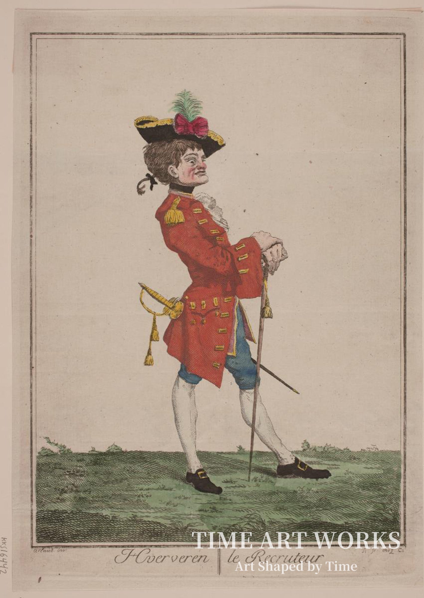 『新兵』（"Hververen"）— ゲオルク・クリスチャン・スクール（Schule, Georg Christian）