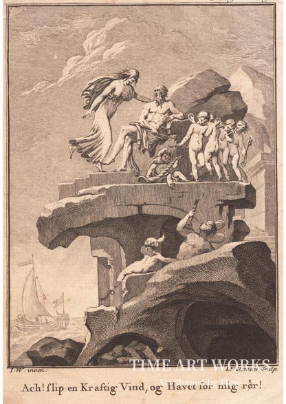 ルートヴィヒ・ホルバーグのペダー・パールスのイラスト（Illustrationer til Ludvig Holbergs Peder Paars）— クレメンス、JF（Clemens, J.F.）