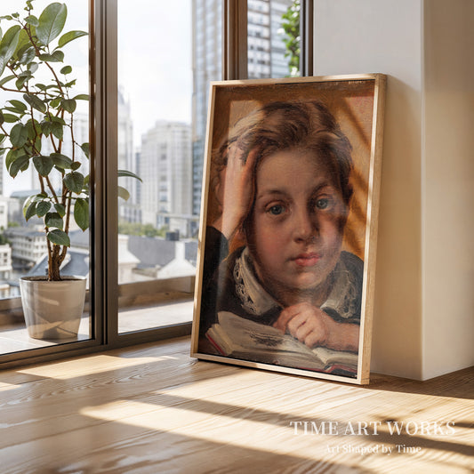 画家の息子（Kunstnerens søn, Holger, i hans tiende år）— ロエド、ヨルゲン（Roed, Jørgen）