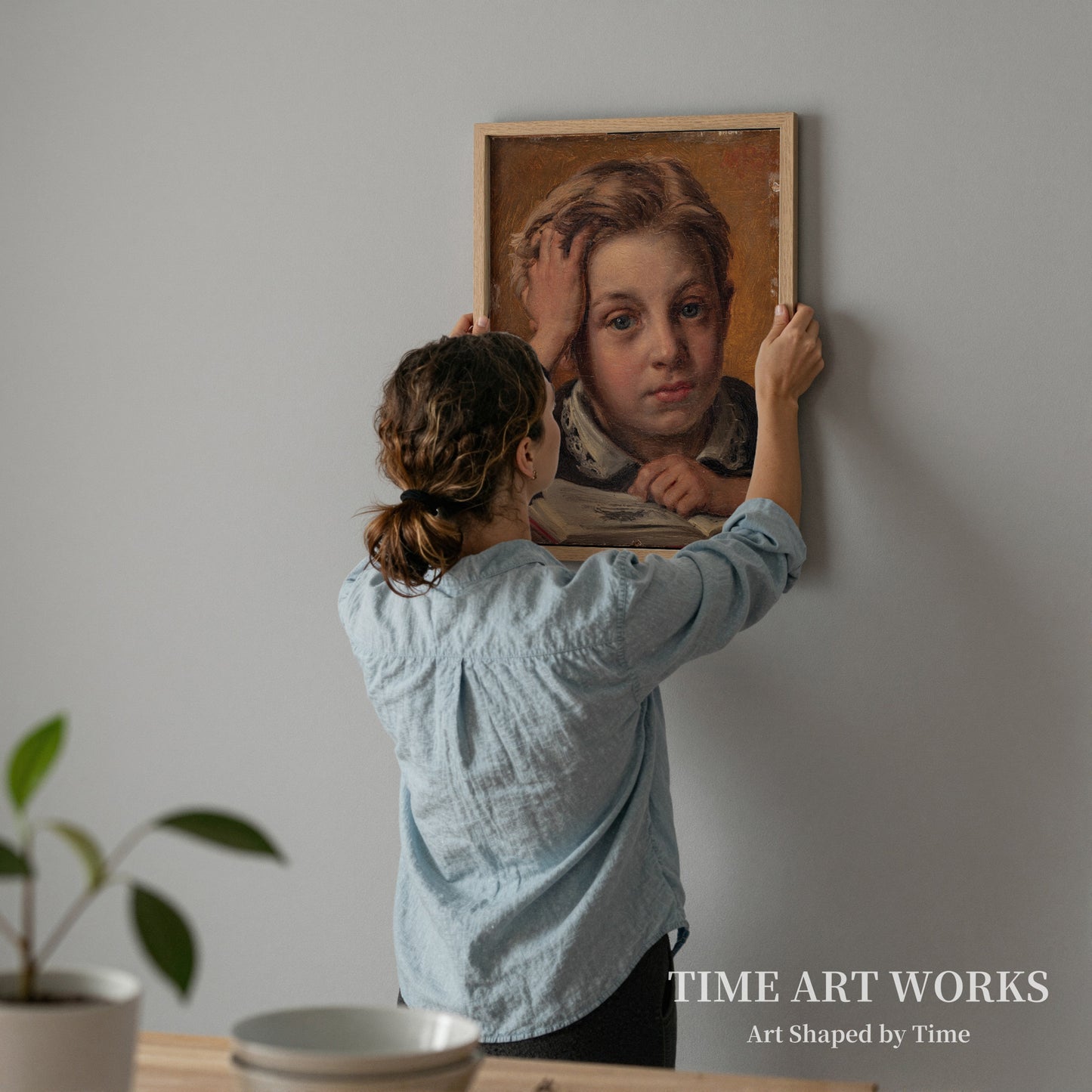 画家の息子（Kunstnerens søn, Holger, i hans tiende år）— ロエド、ヨルゲン（Roed, Jørgen）