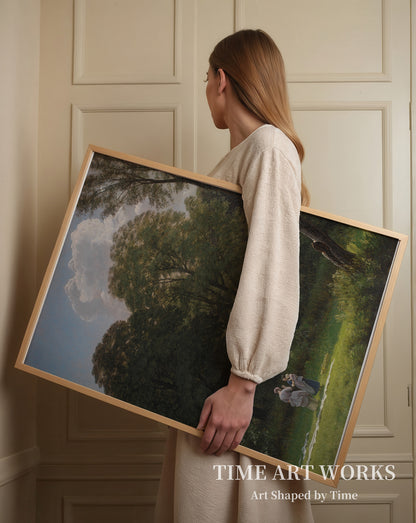 大樹のもと（Blegeplads under store træer）— スコフガード、PC（Skovgaard, P.C.）