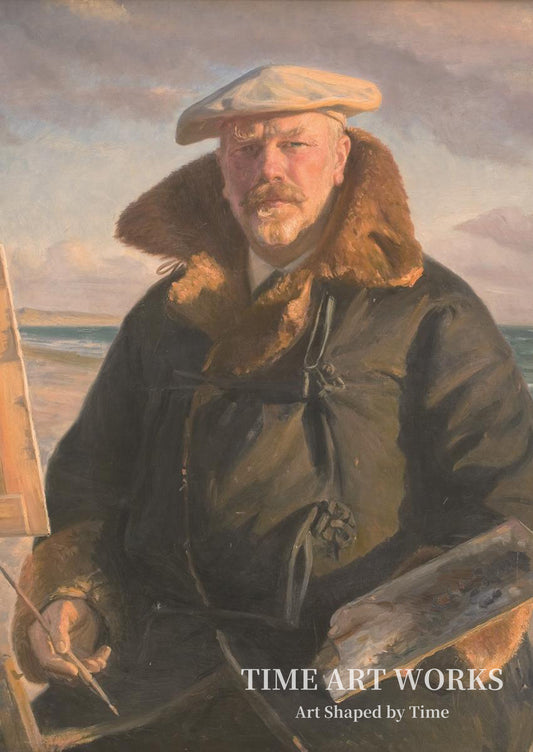 自画像（Selvportræt）— アンカー、マイケル（Ancher, Michael）