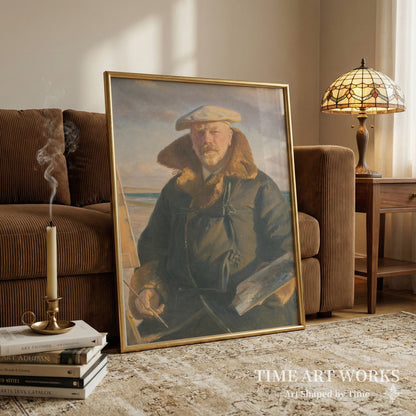 自画像（Selvportræt）— アンカー、マイケル（Ancher, Michael）