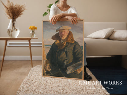 自画像（Selvportræt）— アンカー、マイケル（Ancher, Michael）