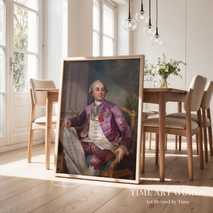 シャルル＝クロード・フラオー・ド・ラ・ビヤルデリーの肖像（1730-1809）（Portræt af Charles-Claude Flahaut de la Billarderie comte d'Angiviller (1730-1809)）— デュプレシス、ジョセフ＝シフレ（Duplessis, Joseph-Siffred）