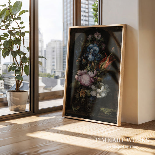 石の壁龕に飾られた花束（Blomsterbuket i en stenniche）— サベリー、ロエラント（Savery, Roelant）