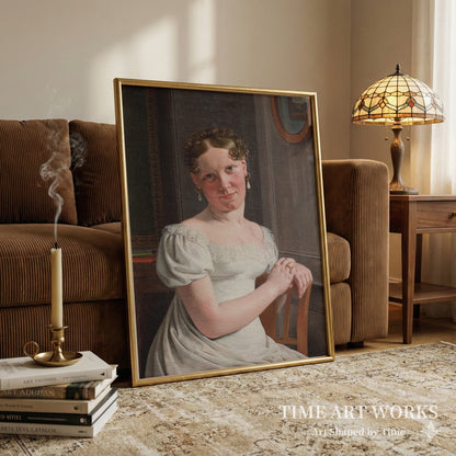 ジュリー・エッカースバーグ（旧姓ジュエル）、画家の二番目の妻（Julie Eckersberg, f. Juel, kunstnerens anden hustru）— エッカースバーグ、C.W.（Eckersberg, C.W.）