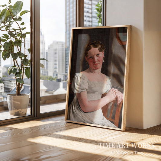 ジュリー・エッカースバーグ（旧姓ジュエル）、画家の二番目の妻（Julie Eckersberg, f. Juel, kunstnerens anden hustru）— エッカースバーグ、C.W.（Eckersberg, C.W.）