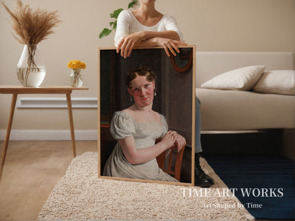 ジュリー・エッカースバーグ（旧姓ジュエル）、画家の二番目の妻（Julie Eckersberg, f. Juel, kunstnerens anden hustru）— エッカースバーグ、C.W.（Eckersberg, C.W.）