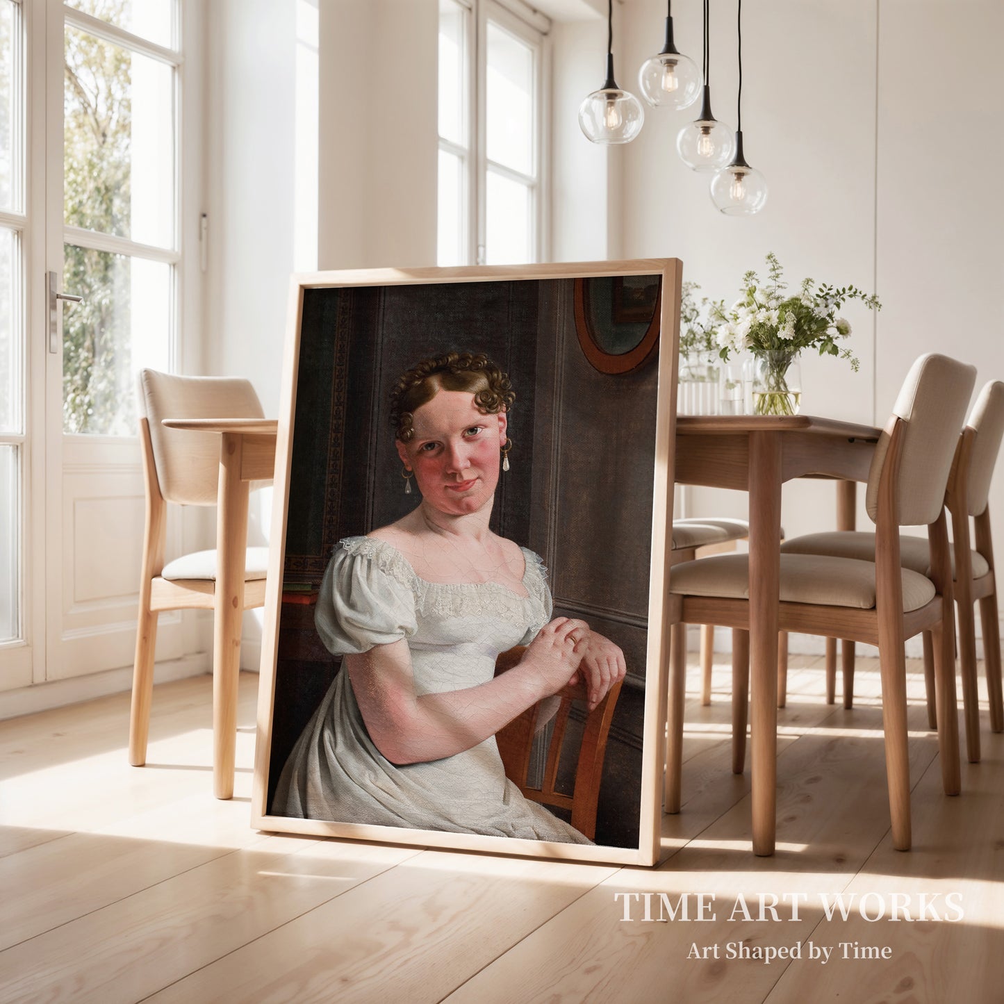 ジュリー・エッカースバーグ（旧姓ジュエル）、画家の二番目の妻（Julie Eckersberg, f. Juel, kunstnerens anden hustru）— エッカースバーグ、C.W.（Eckersberg, C.W.）