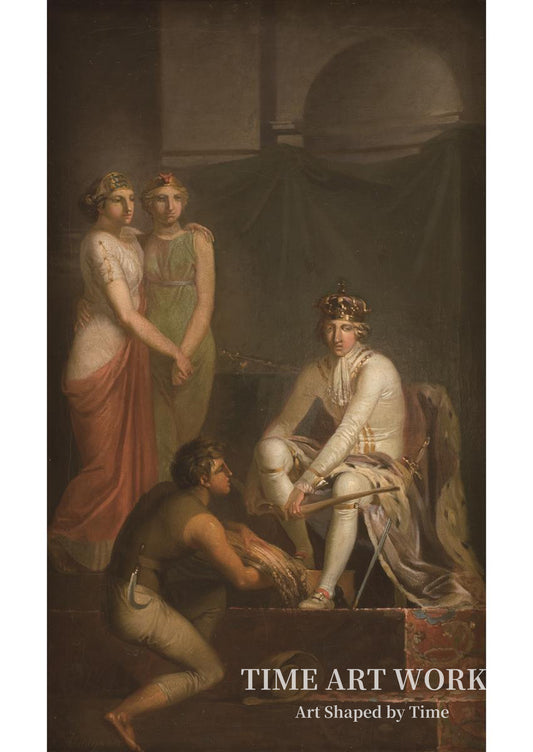 1788年の五線譜の解決策（Stavnsbåndets løsning 1788. Allegori）— アビルドガード、ニコライ（Abildgaard, Nicolai）
