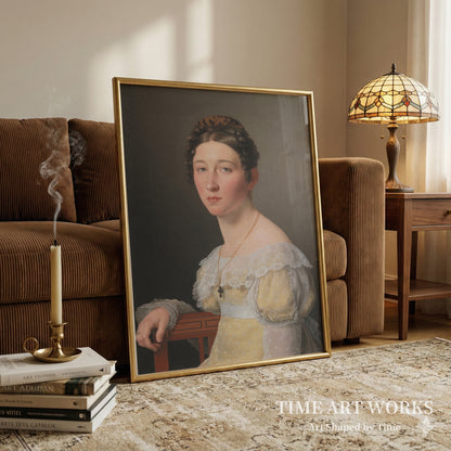 エミリー・ヘンリエッテ・マスマン（Emilie Henriette Massmann, gift 1824 med kammerjunker Frederik Wilhelm Caspar von Benzon）— エッカースバーグ、C.W.（Eckersberg, C.W.）