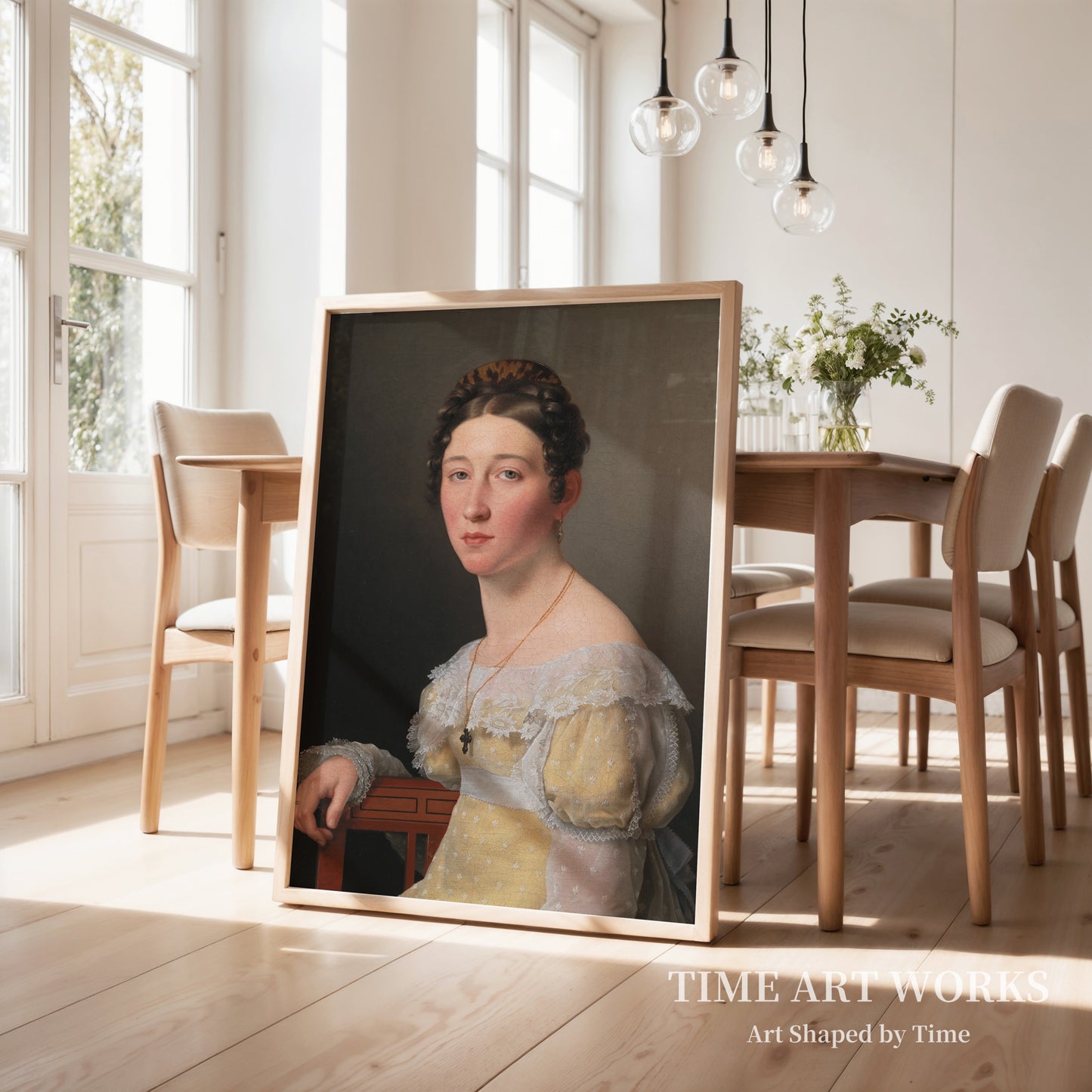 エミリー・ヘンリエッテ・マスマン（Emilie Henriette Massmann, gift 1824 med kammerjunker Frederik Wilhelm Caspar von Benzon）— エッカースバーグ、C.W.（Eckersberg, C.W.）