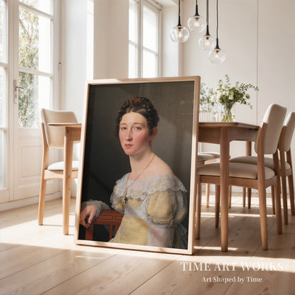 エミリー・ヘンリエッテ・マスマン（Emilie Henriette Massmann, gift 1824 med kammerjunker Frederik Wilhelm Caspar von Benzon）— エッカースバーグ、C.W.（Eckersberg, C.W.）