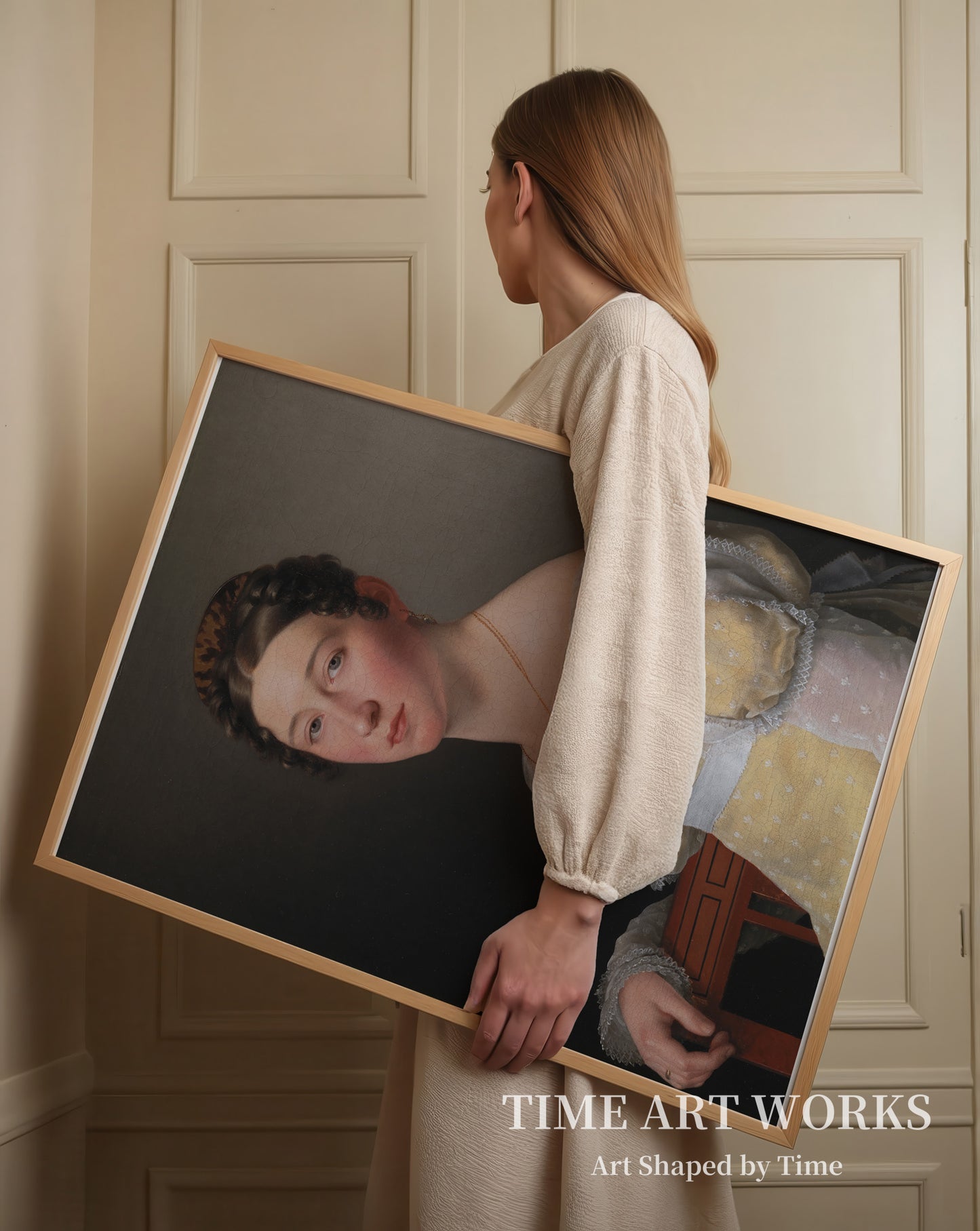 エミリー・ヘンリエッテ・マスマン（Emilie Henriette Massmann, gift 1824 med kammerjunker Frederik Wilhelm Caspar von Benzon）— エッカースバーグ、C.W.（Eckersberg, C.W.）