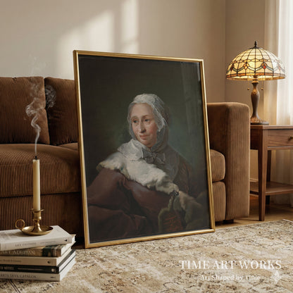 エリザベート・マリー・ファブリティウスの肖像（Portræt af Elisabeth Marie Fabritius, født d'Abbestée）— ピロ、CG（Pilo, C.G.）