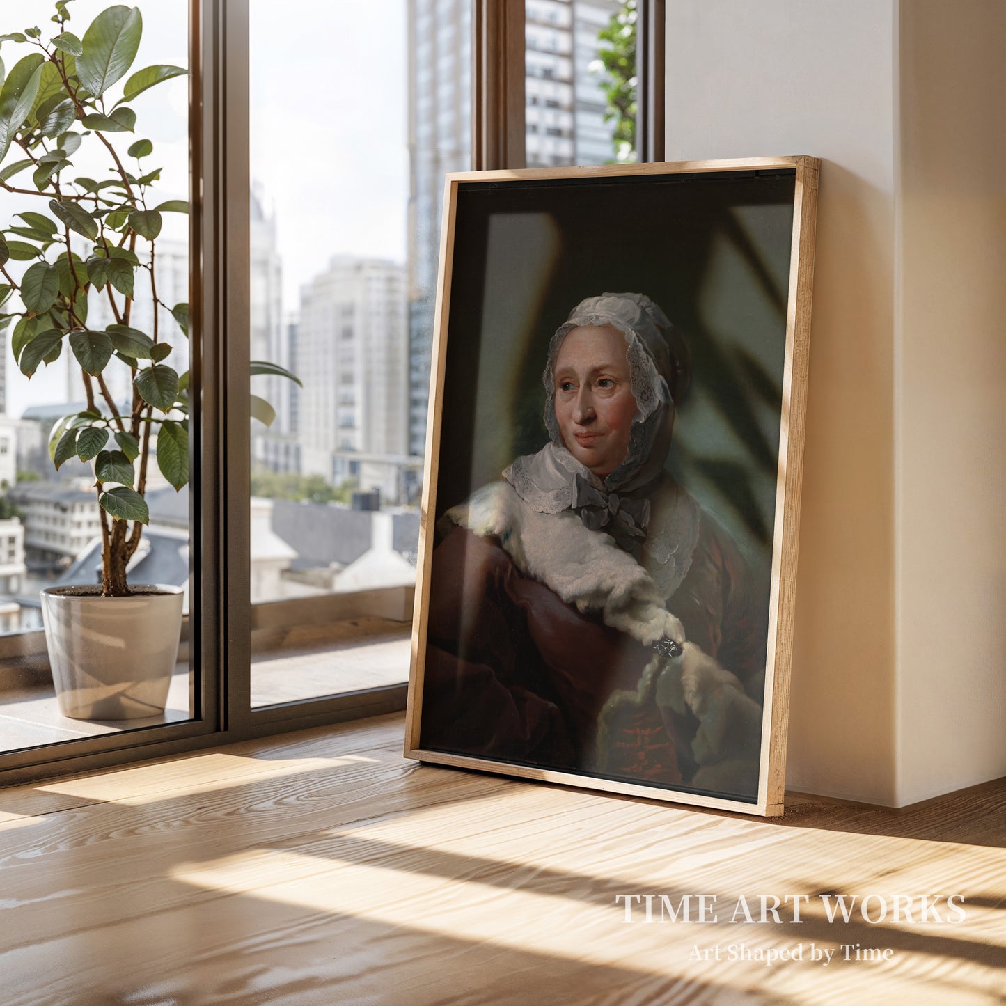 エリザベート・マリー・ファブリティウスの肖像（Portræt af Elisabeth Marie Fabritius, født d'Abbestée）— ピロ、CG（Pilo, C.G.）