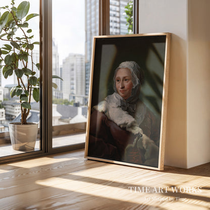 エリザベート・マリー・ファブリティウスの肖像（Portræt af Elisabeth Marie Fabritius, født d'Abbestée）— ピロ、CG（Pilo, C.G.）