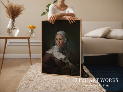 エリザベート・マリー・ファブリティウスの肖像（Portræt af Elisabeth Marie Fabritius, født d'Abbestée）— ピロ、CG（Pilo, C.G.）